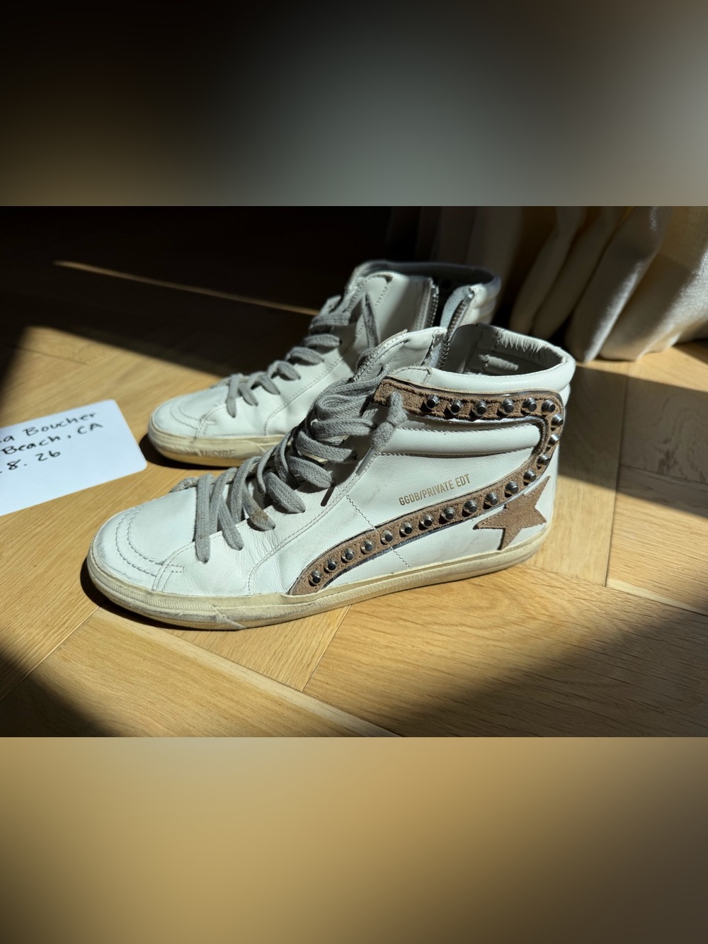 Golden Goose Private Edition Slide High Top
Sneakers EUC - Picture 6 of 16